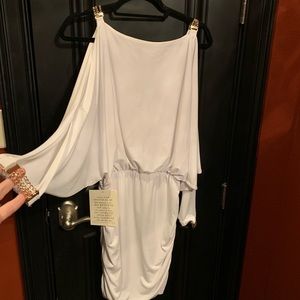 Boston proper white dress S